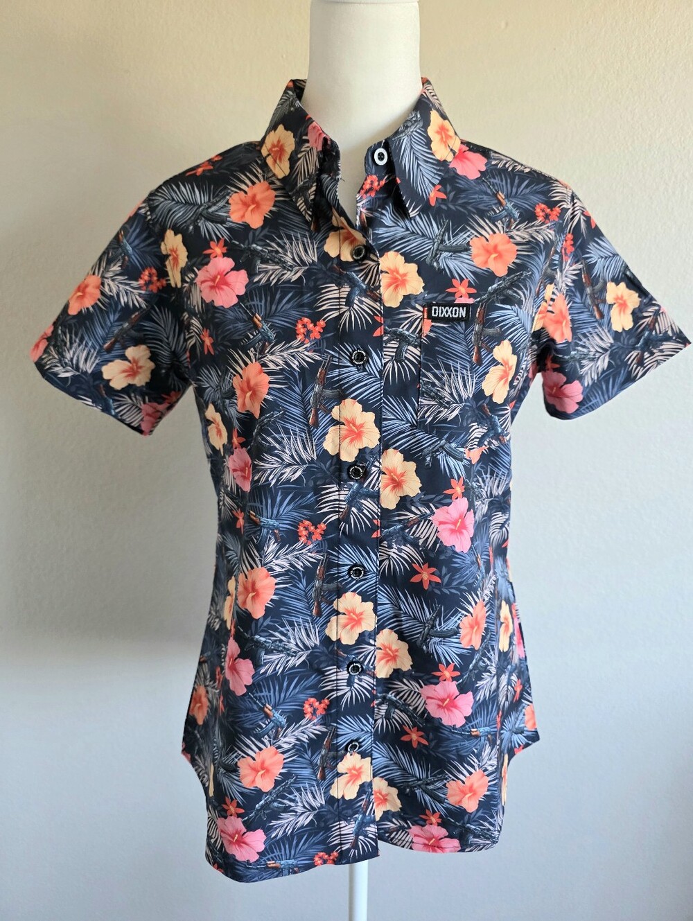 Dixxon Flannel Company Women's Size S Chopper Shirt Short Sleeve Streetwear